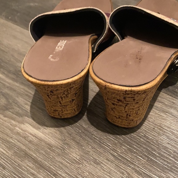 90s Y2K style butterfly platform sandals size 6 - Picture 3 of 6